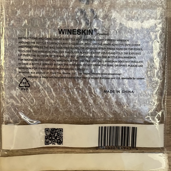 Transparent Wine Skin - Picture 3 of 5